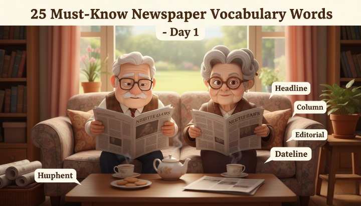 25 Must-Know Newspaper Vocabulary Words