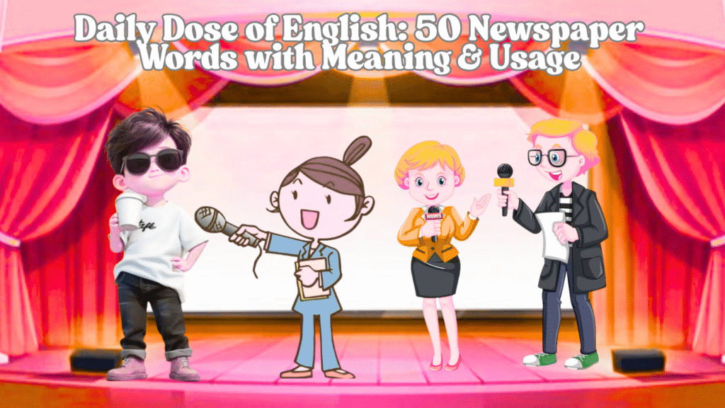 Newspaper Words
