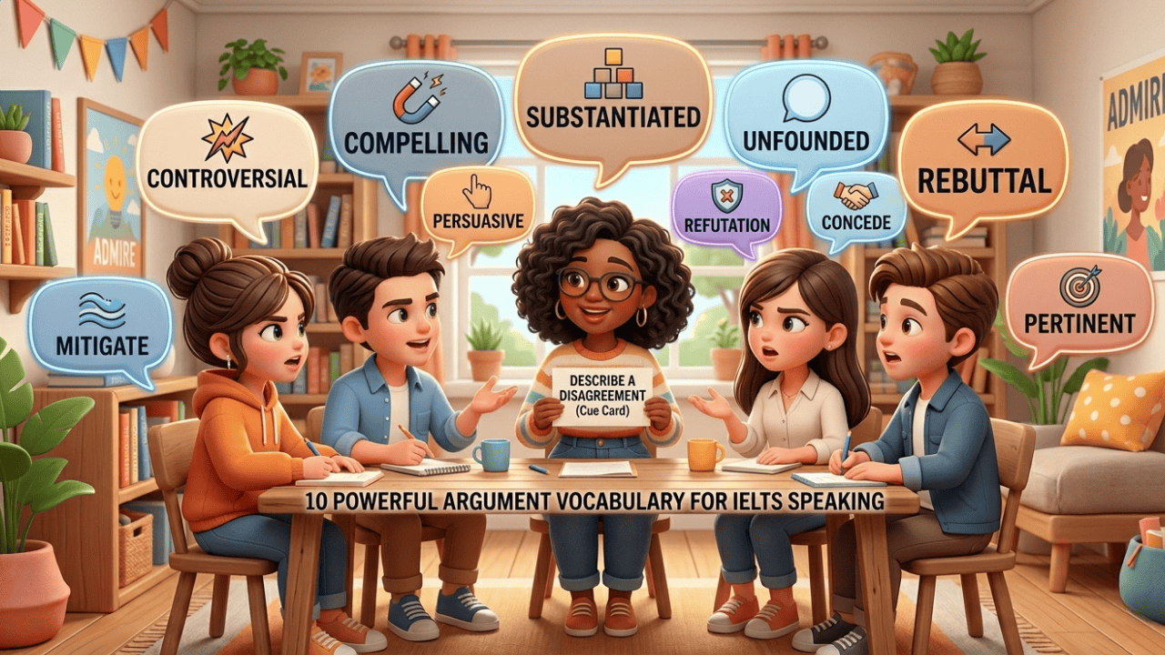 10 Powerful Argument Vocabulary For IELTS Speaking