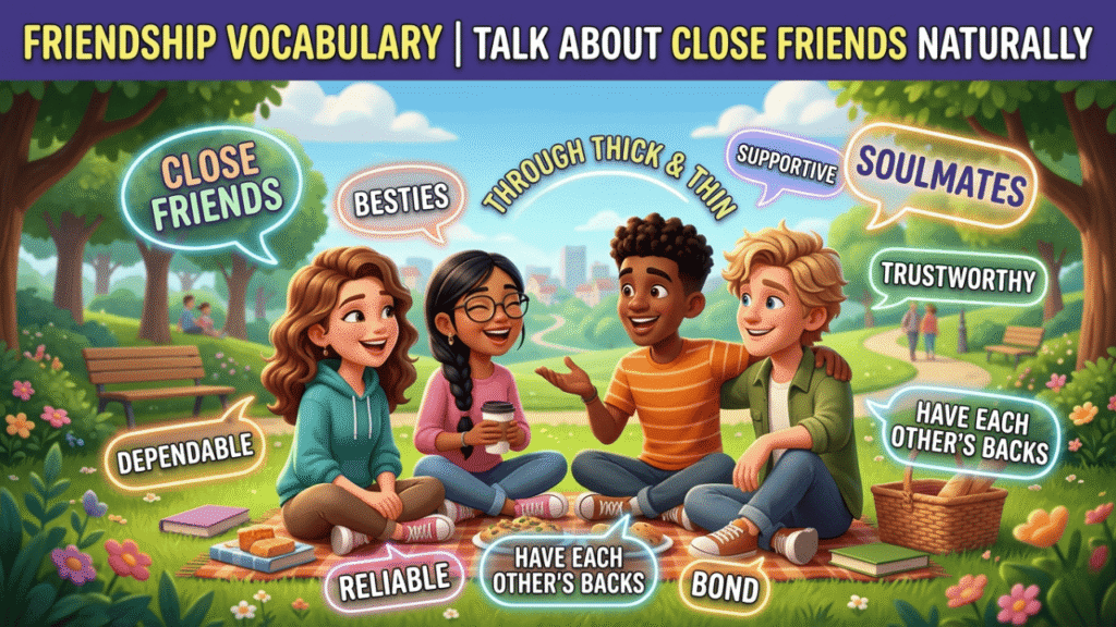 Friendship Vocabulary for IELTS Speaking