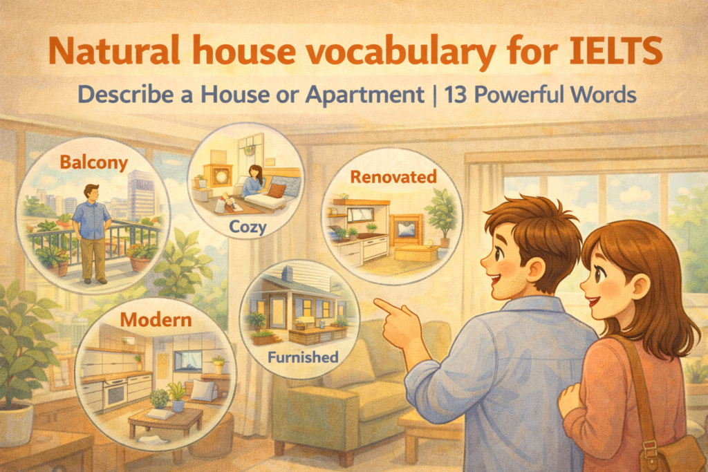 Natural House Vocabulary for IELTS