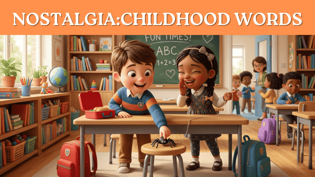 Childhood Vocabulary for IELTS Speaking