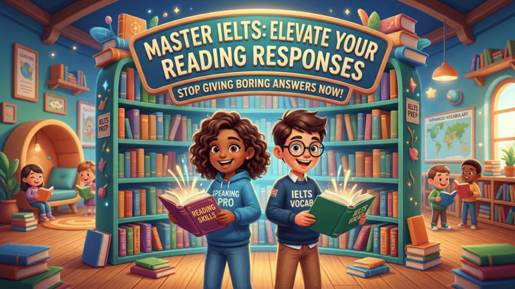 Vocabulary for Books for IELTS Speaking